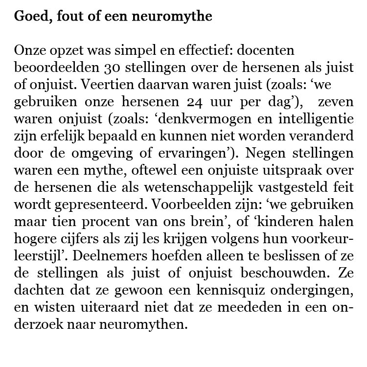 Omschrijving opzet onderzoek